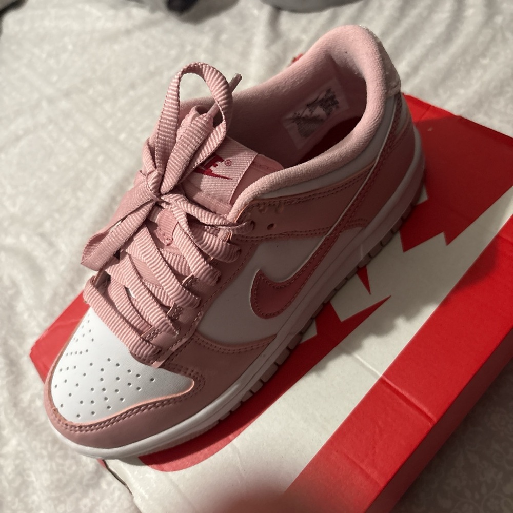 Nike Blush Pink and White Sneakers